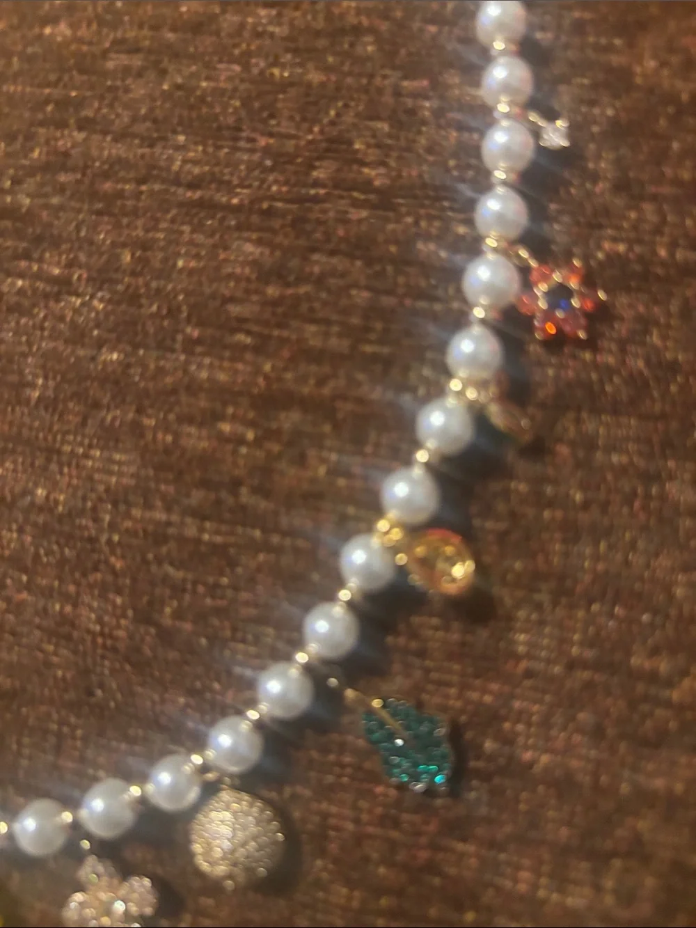 Eye Candy Los Angeles The Lux Collection Sophia Charm Necklace